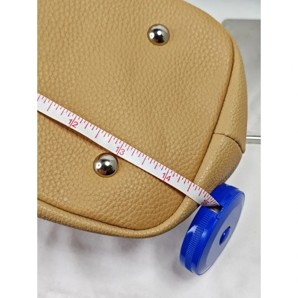 Tignanello Honey Bone Leather Prep School Triple Entry Tote Bag Purse NWT T80220